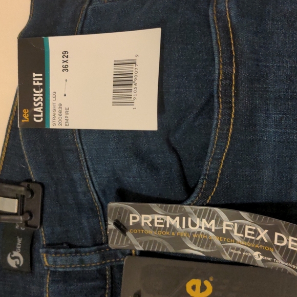 Lee classic fit straight leg stretch 36x29 - Picture 5 of 8